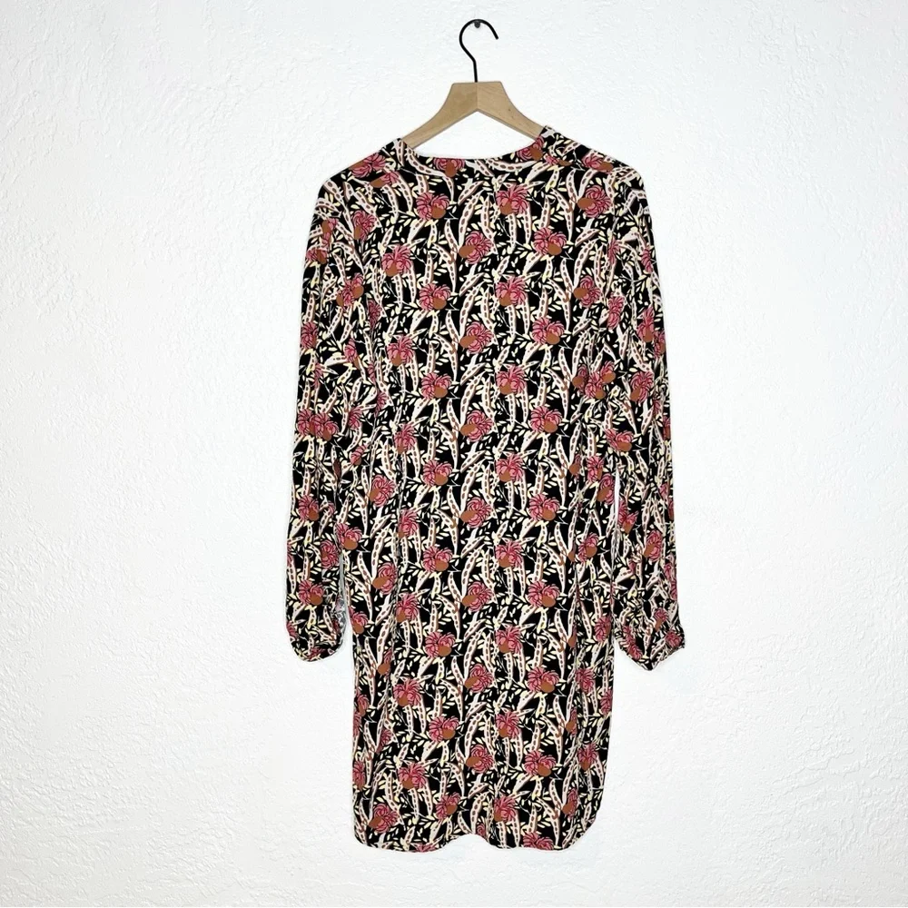 FLAX Printed Tunic Shirt Dress Size Medium - Picture 2 of 10